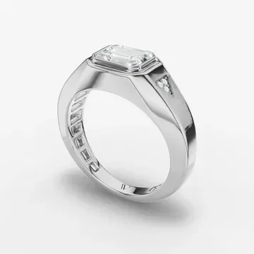 Gravity Emerald 14KW Ring - Loading